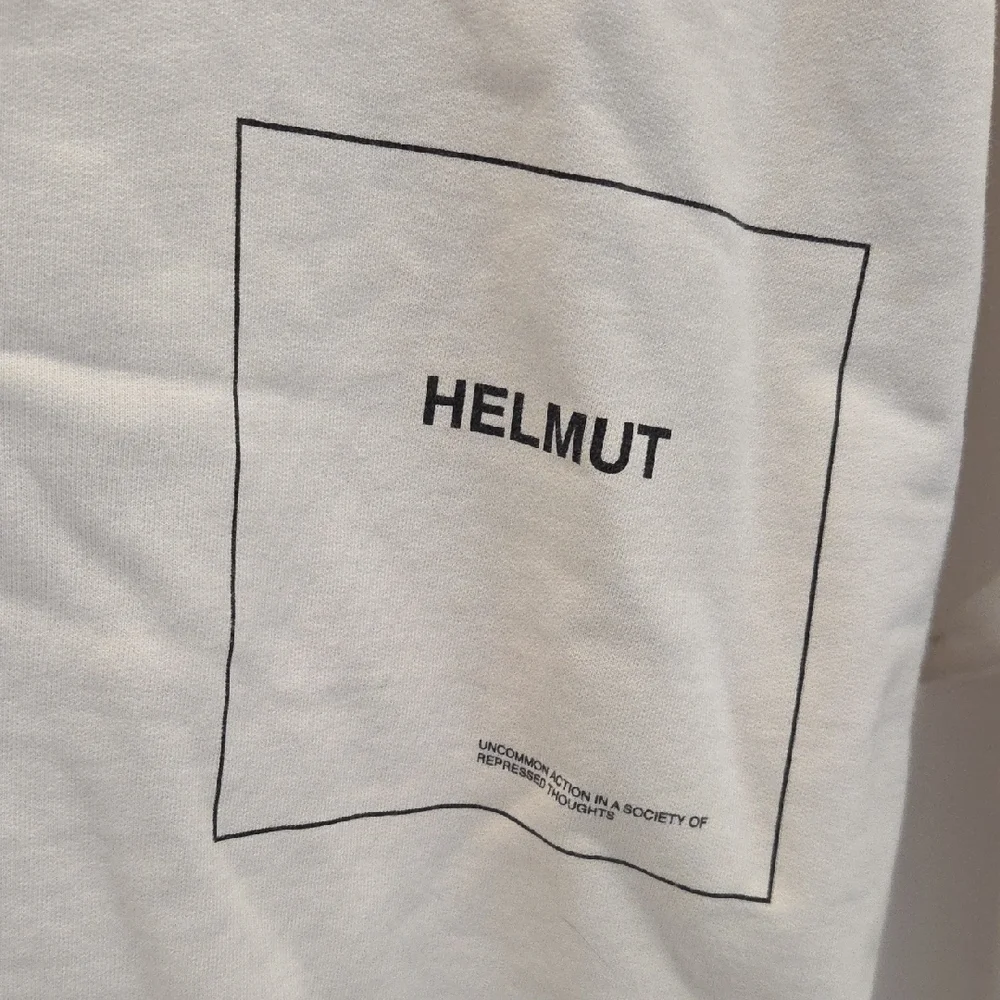 Helmut Lang Off-White Hoodie for Men - Picture 3 of 10
